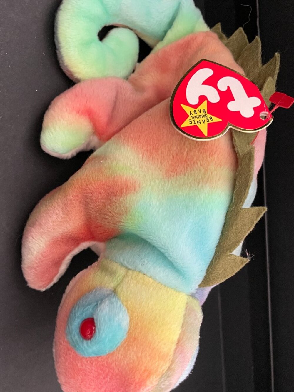 vintage Ty Beanie Baby "Iggy the Iguana"-NWT